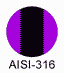 Color AISI-316