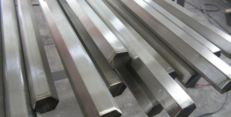 Barra Acero Hexagonal - 